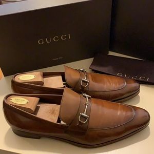 Gucci Men’s Betis Glamour Brown Loafer Shoes